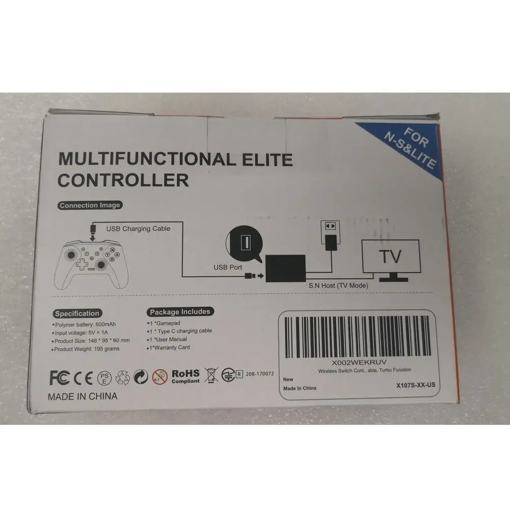 Unbranded wireless switch
